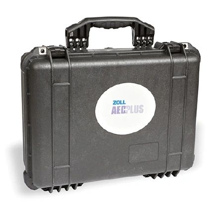 Case, AED Pelican, Large, Custom Molded Inserts, Dimensions: 19" x 15.4" x 7.6" , Zoll Medical 8000-0837-01