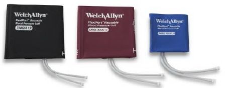 NIBP Cuff Kit, Zoll X Series Monitor Defibrillator, Includes Welch Allyn Cuffs, 1 Small Adult, 1 Large Adult, 1 Thigh Cuff, 3/kt , Zoll Medical 8000-0895