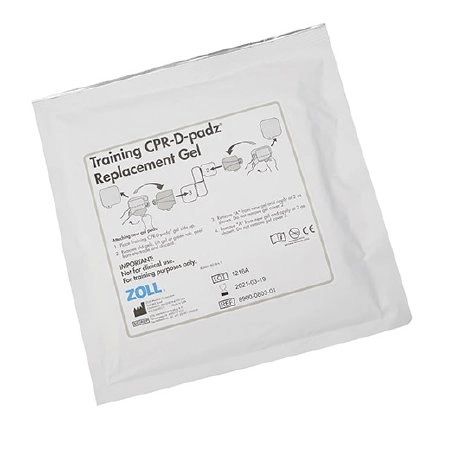 Replacement Adhesive Gels For CPR-D-padz Training Electrodes, 5 pr/bx , Zoll Medical 8900-0803-01