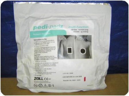 Electrode Pad pedi-padz Child , 6/Case , Zoll Medical 8900-2065