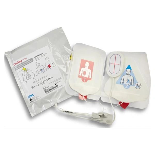 Electrode Resuscitation OneStep Solid Gel Adult 1/Pair , Zoll Medical 8900-0223-01