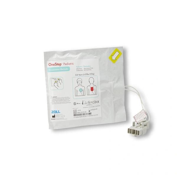 Electrode Resuscitation OneStep Solid Gel Pediatric/< 55lb/< 8 year Disposable Each , Zoll Medical 8900-0218-40