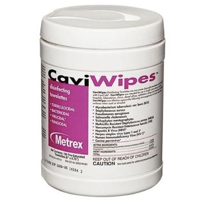 CAVIWIPES DISINFECTING TOWELETTES , 160/CANISTER