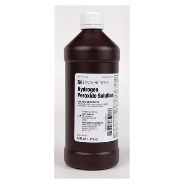 Hydrogen Peroxide 3% Solution 16oz , 12/Case , HS 112-7069-Case