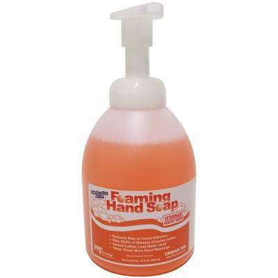 Foaming Hand Soap 16 oz Pump Bottle , Scent Floral , VHH AM/PUMP