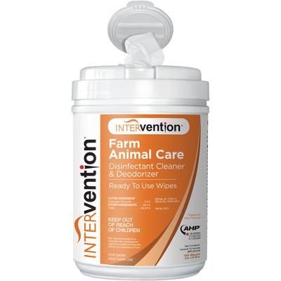 Intervention Disinfectant Wipes 160/Tub , Virox 24221-6X7W