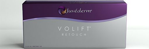 JUVEDERM VOLIFT RETOUCH , Cosmetic Dermal Filler , 2x0.55ml Pre-Filled Syringes