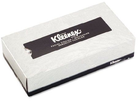 Facial Tissue Kleenex White 8-2/5 X 8-3/5 Inch ,12 Box/Case , Kimberly 03076