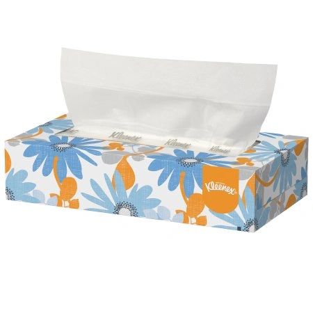 Facial Tissue Kleenex White 8-1/5 X 8-2/5 Inch , 36 Box/Case , Kimberly 21400