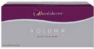 JUVEDERM® VOLUMA w/Lidocaine , Cosmetic Dermal Filler , 2x1ml Pre-Filled Syringes