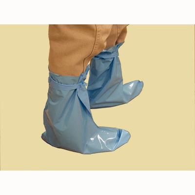 Disposable Plastic Boot Covers, Blue , 50/Pack , Jorgensen J0100B