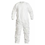 Poly Coveralls White X Large , 25/Case , Agri Pro 361154