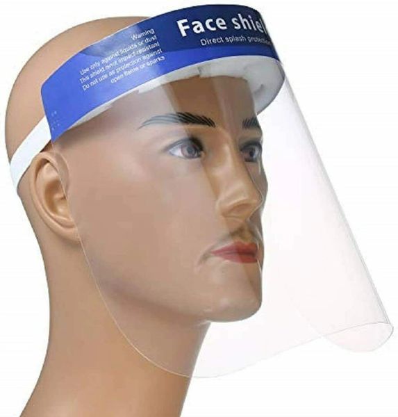 Safety Full Face Shield Clear Each , Face Shield , 10/Pack , 100/Case