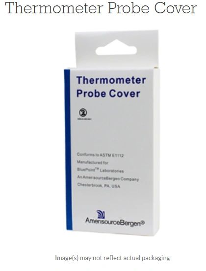 Thermometer Probe Covers fit most digital and glass thermometers 1000/Case , Ameri 11003