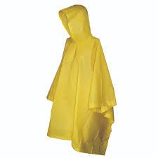 Disposable Poncho Yellow , 120/Case , UL S-15898Y