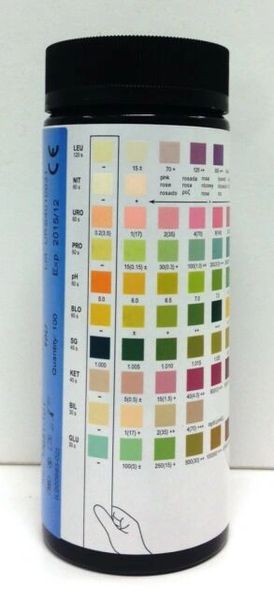 Urine Insta 10sg Urine Reagent Test Strips 100 Box Urs 7771