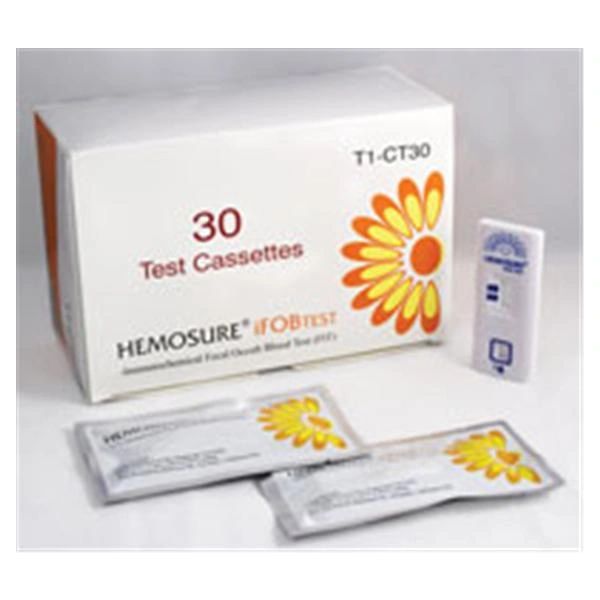 Hemosure iFOB: Immunological Fecal Occult Blood Cassette Test 30/Bx , Hemosure T1-CT30