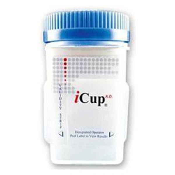 Drugs of Abuse Test iCup A.D. 12-Drug Panel with Adulterants AMP, BAR, BZO, COC, mAMP/MET, MTD, OPI, OXY, PCP, PPX, TCA, THC (CR, OX, pH) Urine Sample 25 Tests , Alere I-DUE-1127-022