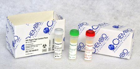 Control Kit HIV 1/2 Rapid Test HIV-1/ HIV-2 Rapid Test Verification 3 X 0.25 mL , Chem Bio 60-9549-0