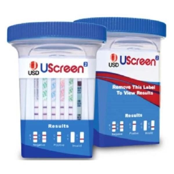 Drugs of Abuse Test UScreen 12-Drug Panel with Adulterants AMP, BAR, BZO, COC, mAMP/MET, MDMA, MOP, MTD, OXY, PCP, TCA, THC, (CR, pH, SG) Urine Sample 25 Tests , Alere USSCUPA-12CLIA