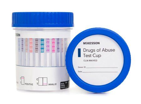 Drugs of Abuse Test 12-Drug Panel with Adulterants AMP, BAR, BUP, BZO, COC, mAMP/MET, MDMA, MOP300, MTD, OXY, PCP, THC (OX, pH, SG) Urine Sample 25 Tests , MC 16-6125A3