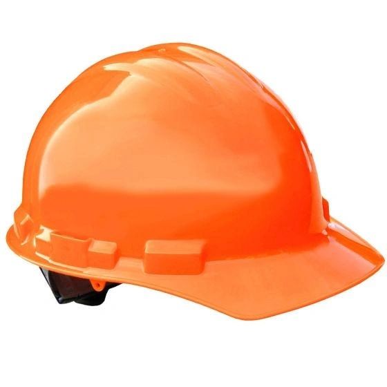 Radians Granite Cap Style 6-Point Ratchet Suspension Hard Hat Orange , 10/Pack , Safety RAD-GHR6-OR