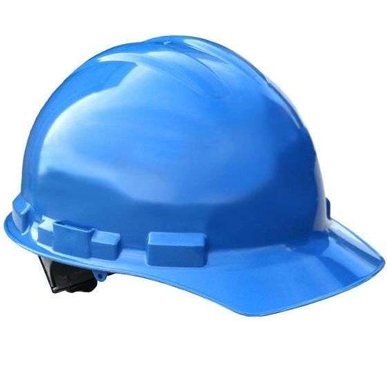 Radians Granite Cap Style 6-Point Ratchet Suspension Hard Hat Blue , 10/Pack , Safety RAD-GHR6-BU