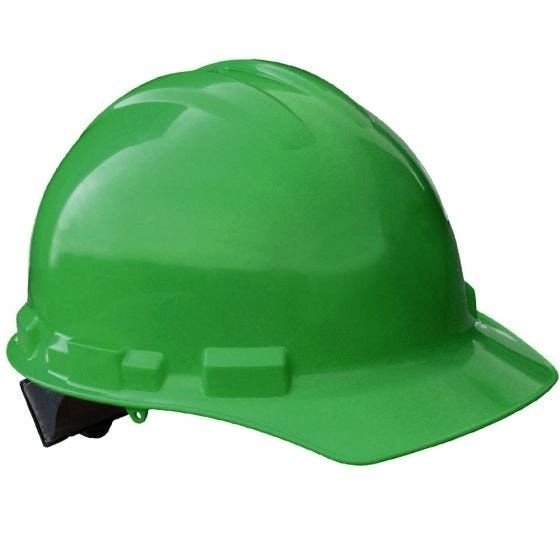 Radians Granite Cap Style 6-Point Ratchet Suspension Hard Hat Green , 10/Pack , Safety RAD-GHR6-GR