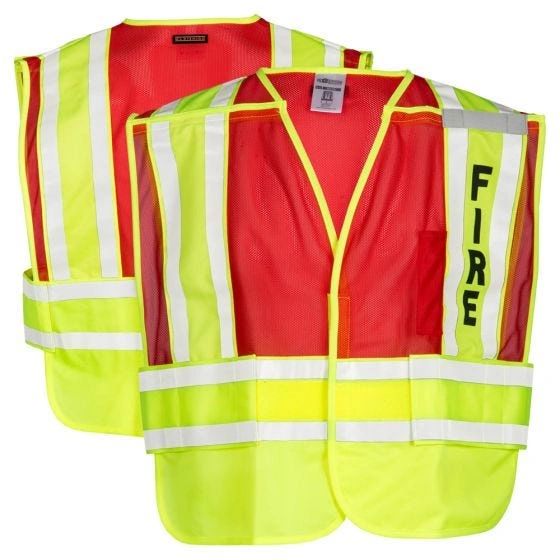 Pro Series 200 PSV Class 2 Fire Vest, Different Sizes , Safety MLK-8052BV