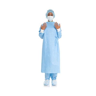 Ultra Non-Reinforced Surgical Gown, Level 3 ,Blue, Small , Each , Halyard 95101