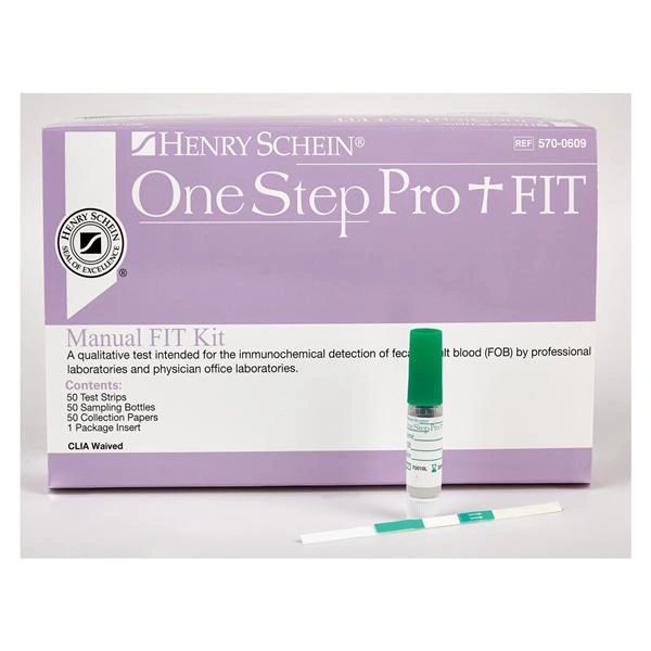 OneStep Pro Plus FIT Fecal Immunochemical Test Strip CLIA Waived 50/pack . HS 5700610