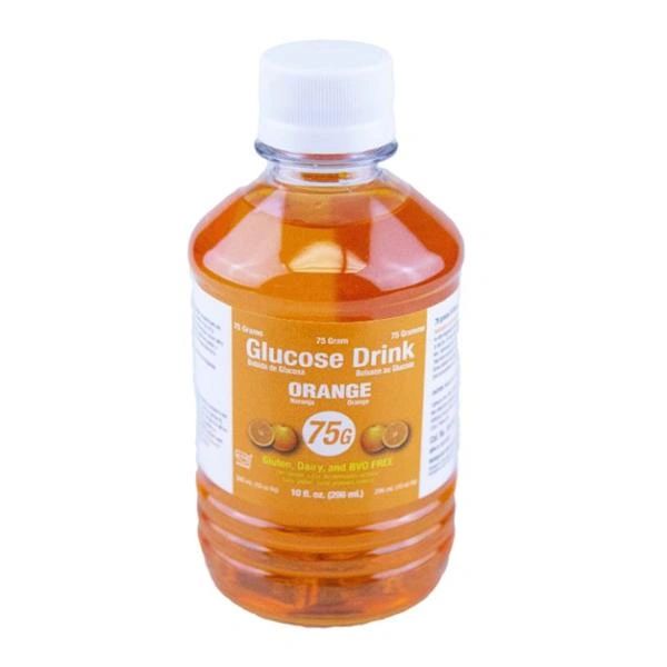 Glucose Tolerance Beverage Orange 75gm 6/Package, 4 PK/Case , Azer 10-O-075