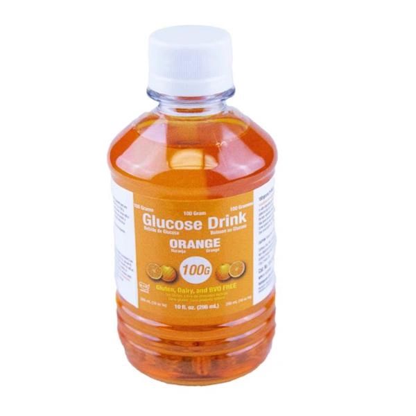 Glucose Tolerance Beverage Orange 100gm 6/Package, 4 PK/Case , Azer 10-O-100