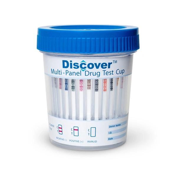 Discover Drug Test Cup 10 Panel 25/Case , American Screening DIS-CUP-4104