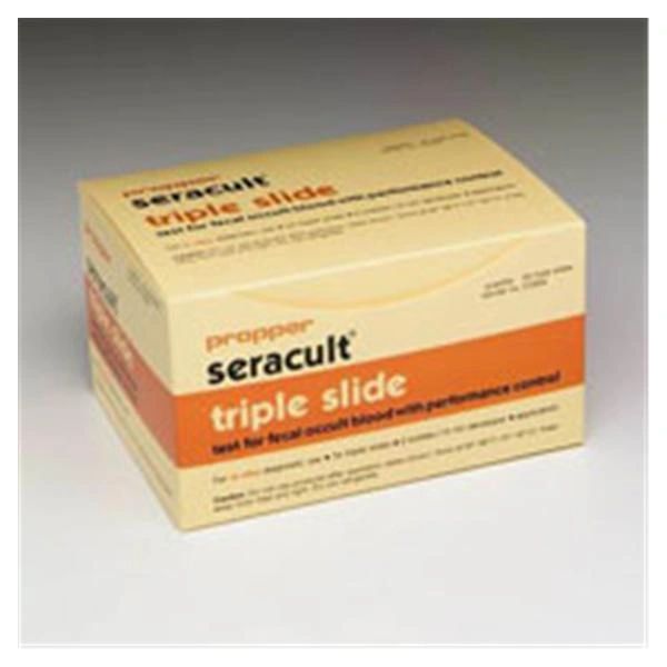 Seracult FOB Triple Slide Test Kit With 2x15mL Developer/ Applicators 34/Box , Propper 37200400