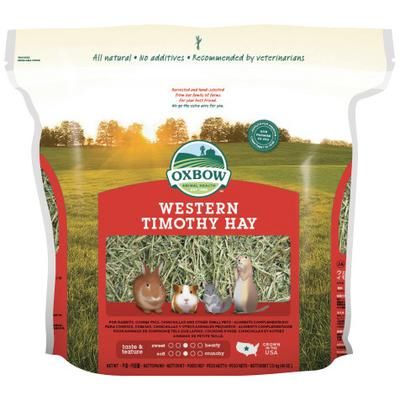 Western Timothy Hay 40 oz Bag (12/Case) , OXBOW 101-105-0400