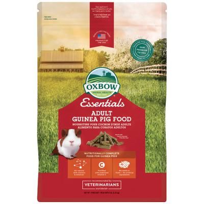 Cavy Cuisine Guinea Pig Food 5 lb Bag, 8/Case, OXBOW 102-205-0500