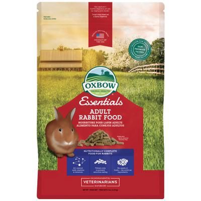 Essentials Adult Rabbit Food 5 lb Bag (8/Case) , OXBOW 102-201-0500