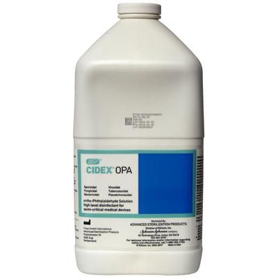 Cidex OPA Solution Light Blue , 1 Gallon , 4 Gallon/Case ,Cidex 20390