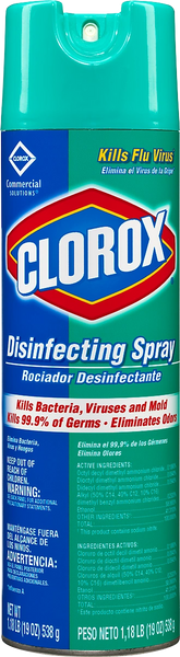 Colorox Disinfecting Spray Rociador Desinfectante 19oz , Colorox-19