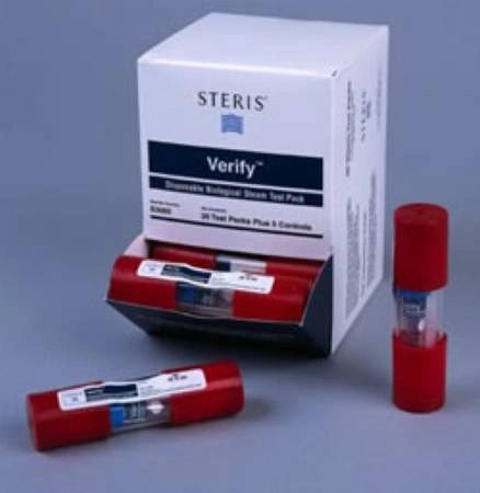 Biological Indicator Verify Steam Test Pack 24 Hour 20/Bx , Steris S3069