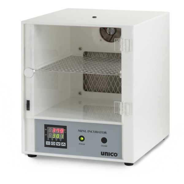 Incubator, Ambient to 60° C, 6L Capacity, 110V , Unico UNI L-CU60