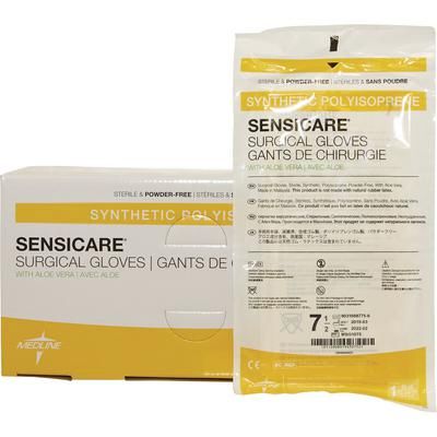 SensiCare Surgical Gloves with Aloe, Size 7.5 , 100/Box , Medline MSG1075