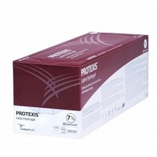 Protexis Latex Hydrogel Surgical Gloves, Powder-Free, Size 6 , 50/Box , Cardinal 2D72LS60