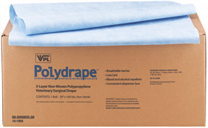 Polydrape Surgical Drape, 39" x 100yd , Each , VPL 90300