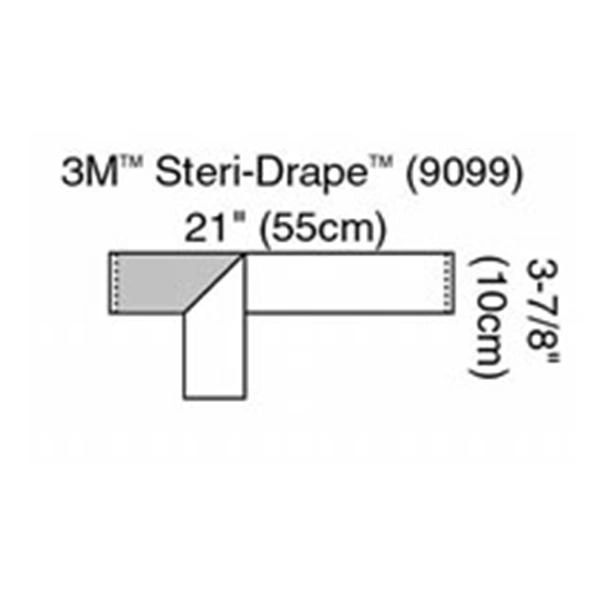 Steri-Drape Operation Tape, 3" x 21", 250/bx, 2 bx/cs , 3M 9099