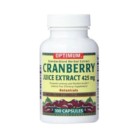 Dietary Supplement Optimum Cranberry Powder 425 mg Strength Capsule 100 per Bottle Cranberry Flavor , Magno 43292055812