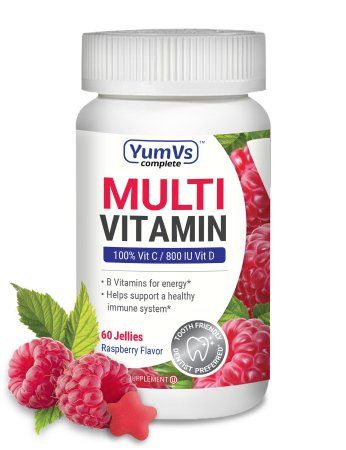 Multivitamin Supplement YumV's Gummy 60 per Bottle , MC 9057-06