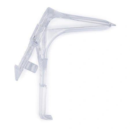 Vaginal Speculum Graves NonSterile Office Grade Plastic Small Double Blade Duckbill Disposable Without Light Source Capability 10/Pack , MC 11-8309