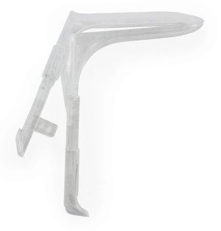 Vaginal Speculum Graves NonSterile Office Grade Plastic Medium Double Blade .Duckbill Disposable Without Light Source Capability, 100/Case , MC 210